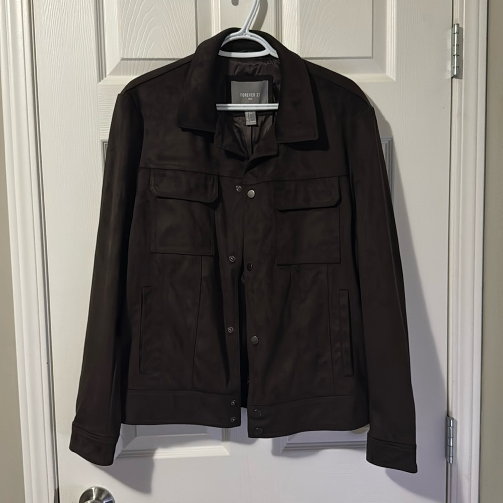 Forever 21 Brown Suede Jacket